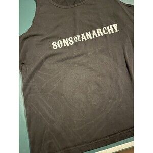 Men’s Sons Of Anarchy FX Licensed Sleeveless Tank Top LARGE Biker TV Motorcycle